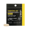 Level | Hashtab | Indica | Single Serving 100mg