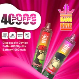 Bang King 40K Tornado Disposable Vape | 40,000 Puffs – Powerful Dual Mesh Performance