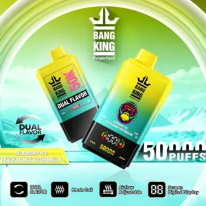 Bang King 50000 Puffs Dual Flavor Disposable Vape | 50K Vape – Ultimate Pro Display Edition