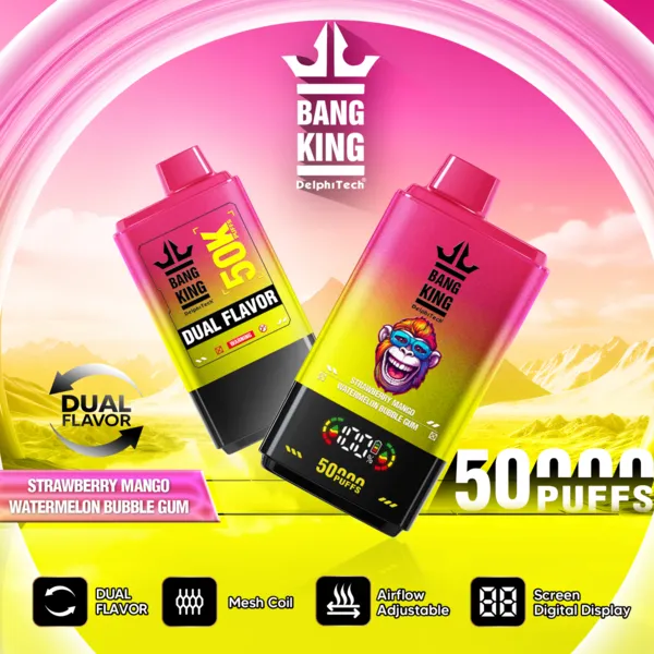 bang-king-50000-puffs-dual-flavor-disposable-vape-pro-display-edition-Strawberry-Mango-Watermelon-Bubblegum.webp