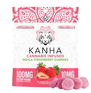 Kanha | Strawberry Gummies 100mg