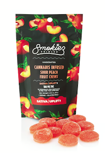 Smokiez | Sour Peach | Fruit Chews 100mg