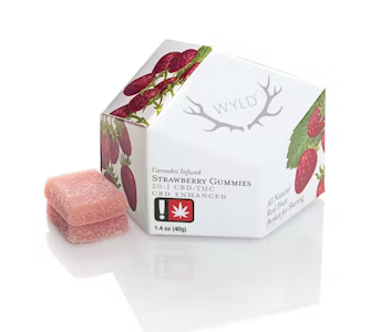 d4a27c6f-13dd-4aef-b9ef-8c7b26fe53e2.png WYLD | Strawberry Gummies 20:1 CBD:THC