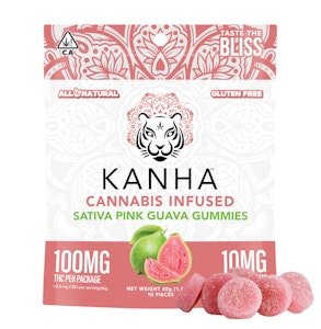 Kanha | Pink Guava Gummies 100mg