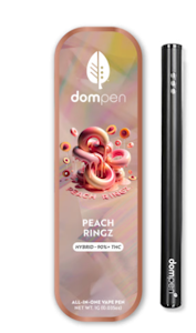 dompen 1g Peach Ringz | All-In-One Vape ​|