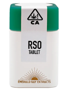 Emerald Bay Extracts | Lifter | 27:1 CBD:THC 25mg : 40pk RSO Full Spectrum Tablets | 1000mg ​