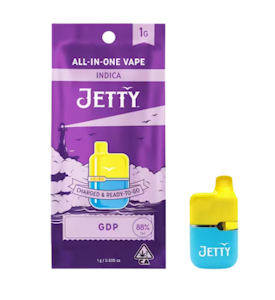 Jetty | GDP 1g Gold All-In-One Vape |
