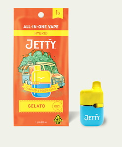 Jetty | Gelato | Gold All-In-One Vape 1g