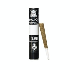 King Roll | Cannalope AK x Cannalope Kush | Oil & Kief Infused Pre oll 1 g