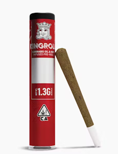 King Roll | Trainwreck x Pineapple Express 3g | Oil & Kief Infused Pre-Roll | 1.