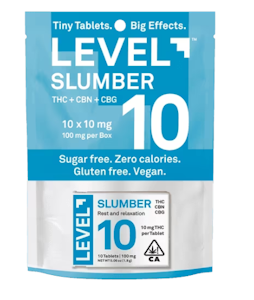Level 10pk Slumber | Tablets | 10:4:2 | THC:CBN:CBG |