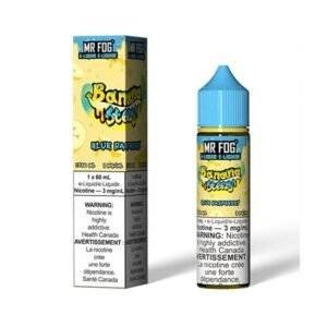 Blue Raspberry 60ml Banana Steezy Mr Fog E-Liquid-