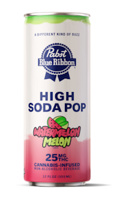 PBR | Watermelon Melon | Single High Soda Pop Can 25mg
