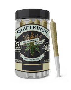 Quiet Kings | Cali Smores | Infused Preroll 5pk | 2.5g