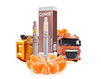 sour-tangie-0a25fd6d-8443-4d3b-9f77-1fe17fa28b6f.png Dime | Sour Tangie 6g Rosin All-In-One Rechargeable Vape | 0.