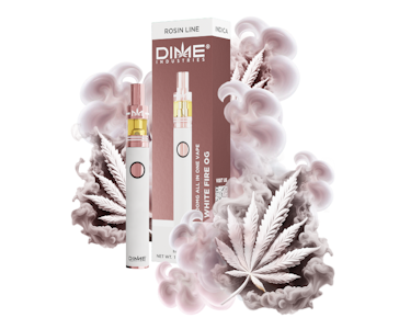 white-fire-og-f3c5e520-7de9-44af-9e79-3c50c503ba64.png Dime Industries 6g White Fire OG | Rosin All-In-One Rechargeable Vape | 0.